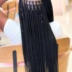 Small knotless waist length