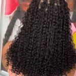 Knotless boho mid back medium 